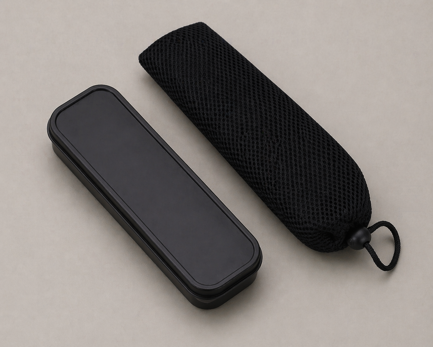 Travel Cutlery Set — Midnight Black