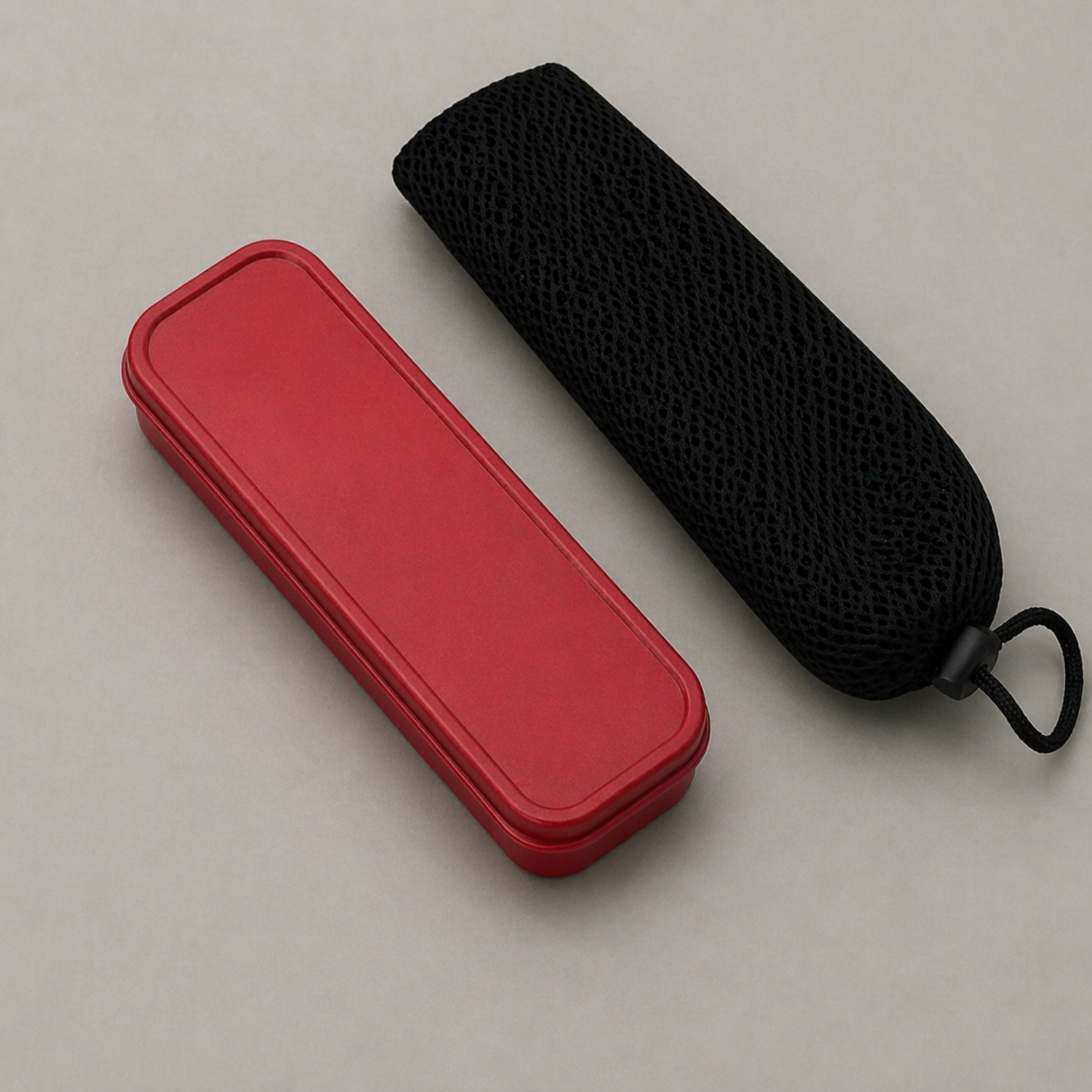 Travel Cutlery Set — Cherry Red